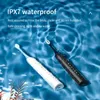Brosse à dents est chargeur USB électrique sonique pour adultes 6 modes minuterie intelligente IPX7 brosses à dents à ultrasons étanches boîte de voyage 220921