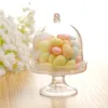 Emballage cadeau 24 pièces en plastique transparent Mini boîte à bonbons boîtes de mariage pour invités présentoir plateau modélisation forme fête faveurs 220921