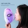 Face Care Devices Gift BoxUSB Charge 7 Colors Porejuvenation LED Mask Pon Treatment Facal Beauty Skin Anti Acne Wrinkle 220921