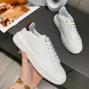 Schuhe Mode Turnschuhe Männer Frauen Leder Wohnungen Luxus Designer Trainer Casual Tennis Kleid Sneaker mjNaa00000003