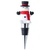 Christmas Wine Bottle Stopper Reusable Santa Snowman Decorative Wine Accessories Kitchen Table Decoration BBB15668