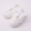 Premiers marcheurs bébé chaussures fille fond doux et confortable antidérapant mode arc berceau né garçon prewalkers