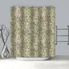 Rideaux de douche personnalisés William Morris pour décor de salle de bain 180x180cm tissu étanche à la moisissure 0924 220922