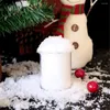 Christmas Decorations 1Bag DIY Artificial Snow Powder Fake Snowflakes 2022 Plastic Winter Decoration