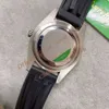 Buena venta de fábrica Reloj 4 colores Dial Hombres Relojes Clásico 42 mm 2813 Movimiento automático Dial pequeño Trabajo Correa de goma negra Relojes de pulsera de regalo Caja original