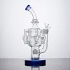 Heady Octopus Arms Hookah Recycler Glass Bongs Water Pipes 14mm Female Joint With Bowl Matrix Perc Hookahs Pipes OA01