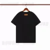 2022 Summer Paris Mens 티셔츠 디자이너 티 럭셔리 플록 링 편지 Tshirt T 셔츠 클래식 패션 녹색 여자 짧은 슬리브 캐주얼 코튼 티셔츠 탑