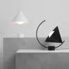 Bordslampor Nordisk designlampa moderna horn järnkonstlampor för El Living Room Study Decoration Lighting fixtures