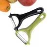 Straszne owoce owocowe narzędzie do warzyw narzędziem plastikowym uchwytem ziemniaczanymi marchewki jabłkową gruszkę paring nóż domowy narzędzia kuchenne BH7627 Tyj