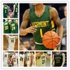 WSKT NCAA College Vermont Catamounts UVM Basketball Jersey Ryan Davis Ben Shungu Isaiah Powell Justin Mazzulla Aaron Deloney Finn Sullivan