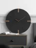 Wall Clocks Nordic Luxury Clock Living Room Creative Modern Wood Home Decor Large Silent Watch Decoration Gift Ideas