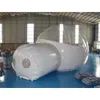 Barraca de bolha inflável de luxo em PVC de 0,6 mm com entrada de túnel de banheiro ao ar livre glamping esfera transparente ar claro cabanas de acampamento Família