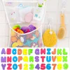 Old Cobbler 015# hot Stamp Baby bath toys Color Letter EVA Float Digital stickers Intellectual development