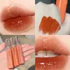 Läppglans 2022 6 färg spegelfärgning fuktighetskräm flytande läppstift vattentät långvarig röd ton koreansk makeup kosmetik