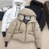 Mens Winter Coat Women Down Jackets Fashion Hooded Bread Cotton Clothes Couple Thick Windproof Warm Outdoor Windbreakers Overcoat