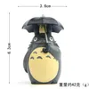 7pcs Totoro Anime Movie Ação Figuras OH-TOTORO Capa de chuva May Bus Cat Road Light Resin Mini Toys ArtWares Toppers Decorações de Bolo 2,5-10cm/1-4 polegada de altura