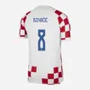 2024 Croatias Modric Soccer Jerseys National Team Mandzukic Perisic Kalinic Croazia Football Shirt Kovacic Rakitic Kramaric Men Kid Kit Uniforms