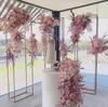 Party Decoration Romantic Luxury Outdoor Grand-Event Geometric Frame Props Wedding Sign Plinth Shelf Flower Arch Birthday Balloons Stand