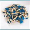 Party Decoration 50 Pcs Wholesale Very Small Mine Size 25Mm Mini Natural Wooden Clips For Po Clothespin Craft Pegs Drop Deli Yydhhome Dhn6J