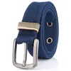 Belts Casual Canvas Belt Trend Alloy Pin Buckle Men Fashion Wild Outdoor Sport Jeans Unisex