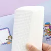 Loose Leaf PVC Square Diary Planner Notebook Travel Journal Pocket Notepad Scrapbooking DIY Books Grid Pages