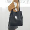 Bolsas de compras bolsa para feminino saco feminina grande damas lona ombro shopper shopper eco reutilizável pano 2023 praia