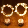 Strängar 1/5/10/20st Subsible Copper Starry String Fairy Light 2M 20LED Wedding Party Christmas for Fish Tank Pool Decor