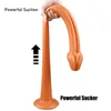 Jouets anaux Silicone liquide Super Long Plug Anal gros godes stimuler l'anus et le vagin dilatateur Anal doux pénis Sex Toy Dick Butt Plug Phallus 220922