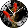 Wall Clocks Fashion Watch Living Room Household Clock Mute Creative Quartz Bedroom Decoration No-hole Hanging