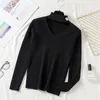 Women's Sweaters BOBOKATEER Fashion Sweater Women Clothing Slim Poleras Mujer Knitted Sweter Damski Frau Pullover Black Kobieta Swetry