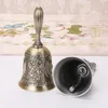 Christmas Decorations Church Classroom Bar el Vintage Bell Hand Call Bell Gold Silver MultiPurpose Bells for Craft Wedding Decoration 220921