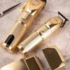 الشعر الكهربائي Clipper Hair Trimmer Machine Beard for Men Style Tools Professional Cordless2734