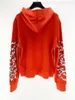 Bluzy z kapturem Amires Męskie Amirs Designer Wysoka jakość Women Women Red Long Rleeve Hoodie Solidna bluza moda is3u