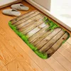 Tapis Tapis de bain antidérapant imprimé en 3D Tapis de cuisine Tapis de couloir lavable Paillasson absorbant en microfibre douce