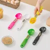 Digital Spoon Weighing Scale 500g/0.1g Portable LCD Display Electronic Weight Measuring Spoons Mini Food Scales Balance Baking Baby Foods Weighing RRB15643