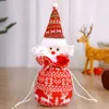 Christmas Gift Christmas Eve Creative Apple Old Man Snowman Candy Bag