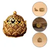 Fragrance Lamps Incenser Holder Useful Lotus Art Piece Incense Decorative All