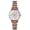 Elegant temperament Creative Fashion Steel Belt Women's Watch