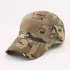 Casquettes de baseball Casquette de baseball de camouflage de broderie Hommes Jungle en plein air Tactique Airsoft Camo Randonnée militaire Chapeaux de course 220921