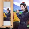 Fournitures de fête 30cm 80cm The Untamed Wei Wuxian Lan Wangji Affiche imprimée Scroll Picture Cosplay Prop Décoration murale pour femmes hommes cadeau 1pcs