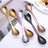 Multifunction Double Head Spoon Fork Stainless Steel Home Kitchen Dining Flatware Noodles Ice Cream Dessert Spoons Forks Cutlery Tool