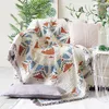 Filtar boho dekorativ filt singel soffa t￤cke handduk dammskyddsmodell rum tapestry bordduk