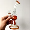 8.5 inch Colorful Glass Water Bong Hookahs Oil Dab Rigs Tube Shisha Smoking Pipes with Female 14mm Joint