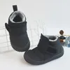 Buty zimowe dzieci aksamitne bawełniane buty dziecięce miękkie ciepłe buty chłopcy i dziewczęta moda krótka śnieg 220921