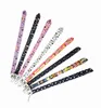 Cell Phone Straps & Charms 100pcs cartoon bad rabbit Neck Lanyard Mobile Key Chain ID Holders Badge Chains wholesale New 2022 #67