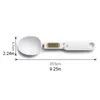Digital Spoon Weading Scale 500g/0,1 g bärbar LCD -skärm ELEKTRONISK Vikt Mätskedar Mini matvåg Balans Bakning Baby Foods We