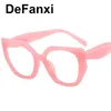 Sunglasses Clear Blue Light Reading Glasses Women Designer Presbyopia Eyeglasses Optical Prescription Oversized Square