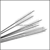 Cleaning Brushes 100X Pipe Cleaners Nylon St Brush For Drinking Stainless Steel Jllutl Gardenlight Dro Oth3L
