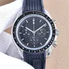 Montre DE luxe pour hommes, 42mm, mouvement chronographe VK importé, boîtier en acier, Montre DE luxe, montres-bracelets