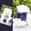 Hondenkragen mode kanten klein huisdierharnas voor puppy's chihuahua Yorkie schattige bowknot dot print met riembenodigdheden